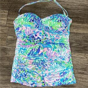 Lilly Pulitzer Flamenco Tankini Top